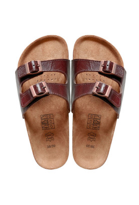 Leather and Cork Sandals...