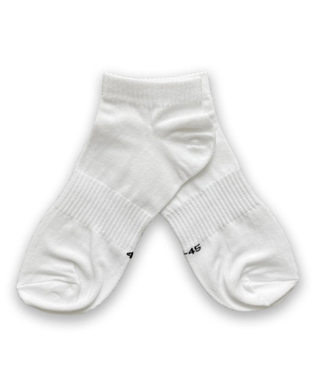 Weisse Bambus Sneaker Socken