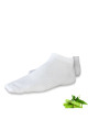 Weisse Sneaker Socken für Damen