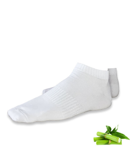 Weisse Sneaker Socken für Damen