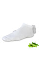 Weisse Sneaker Socken für Damen