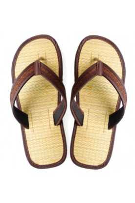 Braune Flip Flops "Kakao"