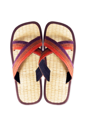 Cinnamon Slippers "Cross"