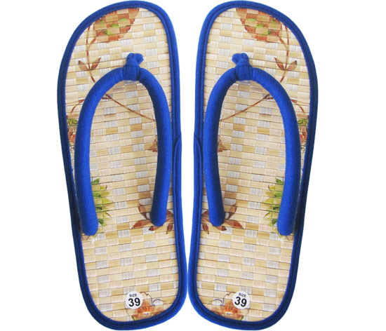 Bambus Flip Flops Stoff Riemen