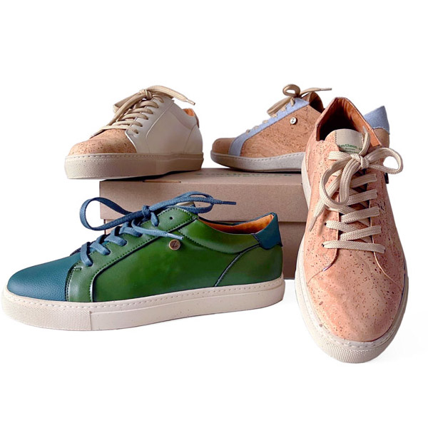 Kork- und Kaktus Sneakers