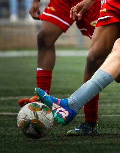 Sports insoles for football