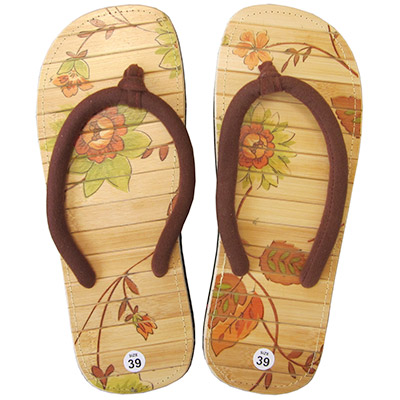 Bambus Latschen Flip Flops