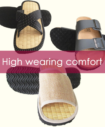 Very comfortable slippers with fine cinnamon fragrance.